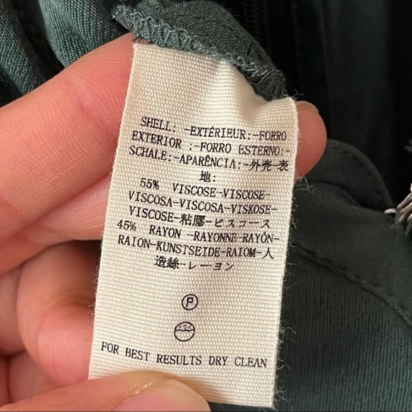 FREE PEOPLE Green I Am Woman Jumpsuit Women's Size 12 Green Satin NWT - Picture 16 of 16